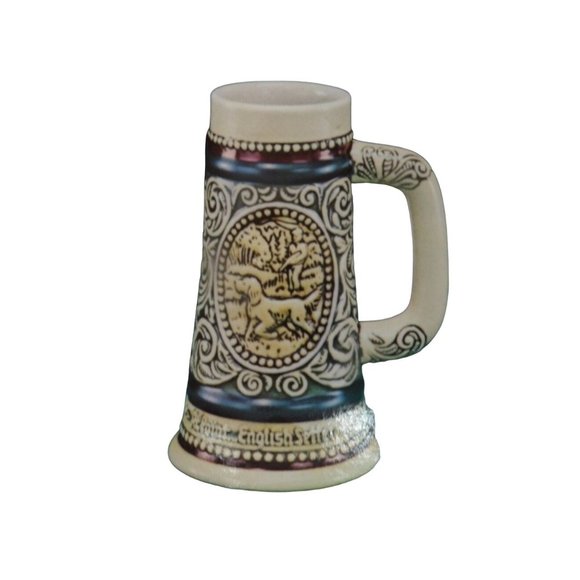 Vtg. Avon Mini Sporting Ceramic Stein NIB - Picture 2 of 5